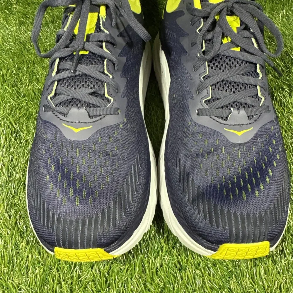 Hoka One One Clifton 7 Mens Size 13 Navy Blue Athletic Running Shoes Sneakers - Picture 10 of 12